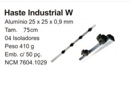HASTE INDUSTRIAL 4 FIOS